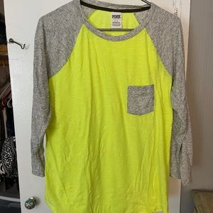 Victoria’s Secret PINK baseball tee